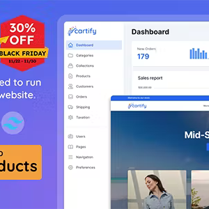 Cartify - Laravel Ecommerce Platform with Tailwind CSS