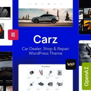 Carz — Car Dealer, Shop & Repair WordPress Theme