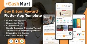 Cashmart shop earn rewards app template flutter mobile app template.jpg