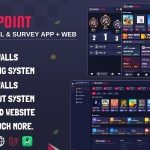 CashPoint Offers & Survay App + Website with Admin Panel