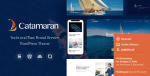 Catamaran yacht club boat rental wordpress theme v112 gplpixel.png