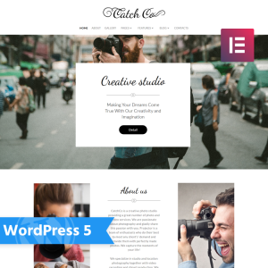 Catch Co - Photo Studio Multipurpose Creative WordPress Elementor Theme