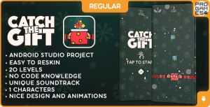 Catch the gift regular android buildbox classic game codermarket.png