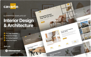 Cavarte interior design architecture elementor template kit elementor kit.png