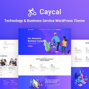 Caycal - Startup Technology & Business Service WordPress Theme
