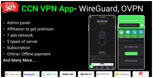 Ccn vpn app wireguard ovpn admin panel refer earn admob facebook.png