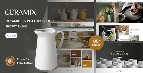 Ceramix ceramics pottery decor shopify 20 theme gplpixel.jpg