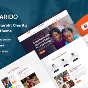 Charido - Nonprofit Charity WordPress Theme