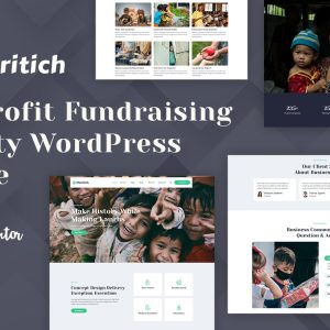 Charitich - NonProfit Fundraising Charity WordPress Theme