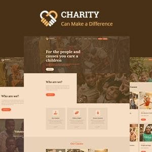 Charity – Nonprofit Charity Foundation System with Website
