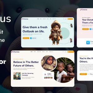 Charius - Nonprofit Charity WordPress Theme