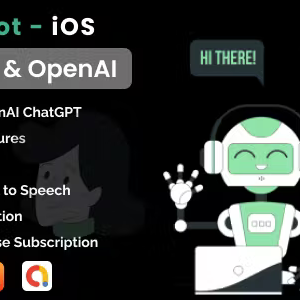ChatBot AI : ChatGPT iOS Full Applicaiton | Swift | ADMOB | Subscription Plan