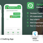 Chatting Group Chatting Android + Chatting iOS App Template - FLUTTER 2 - Jespher