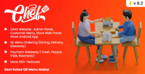 Chef saas contactless multi restaurant qr menu maker codermarket.png