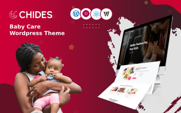 Chides - Children Kindergarten & Baby Care WordPress Theme - Image 1