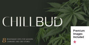 Chillbud medical marijuana and cannabis theme gplpixel.png