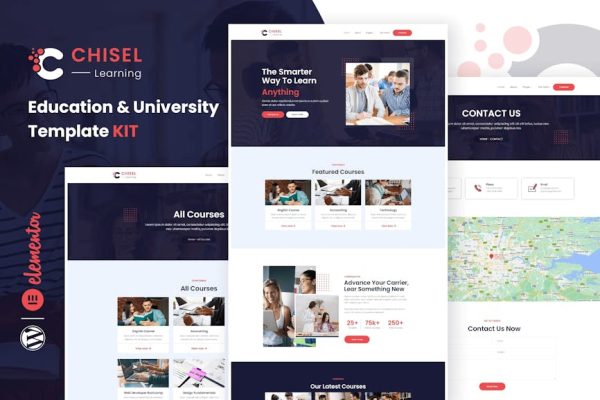 Chisel - Education & University Elementor Template Kit - Image 1