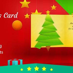 Christmas Card with Many Effects