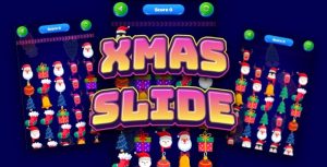 Christmas slide cross platform puzzle game gplpixel.jpg