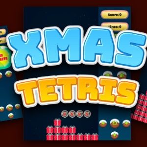 Christmas Tetris - Cross Platform Puzzle Game