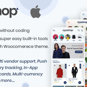CiyaShop Native iOS Application based on WooCommerce