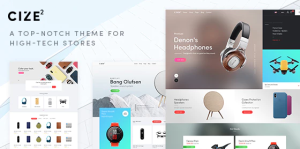Cize electronics store woocommerce theme rtl supported gplpixel.png