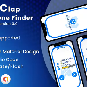 Clap Phone Finder | Find my phone By clap | Android App | With Admob Ads