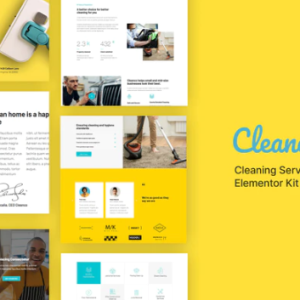 Cleanco - Cleaning Service Company Template Kit