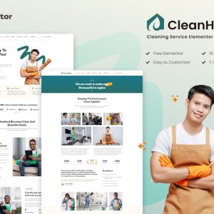 CleanHouse - Cleaning Service Template Kit