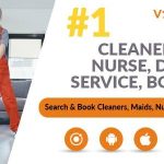 Cleaning Service Business App Search & Book Cleaners Online Booking Maid Nurse Doctor - React Expo