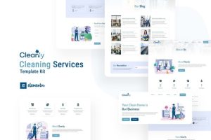 Cleanly cleaning service elementor template kit gplpixel.jpg