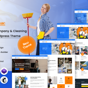 Cleanmac - Cleaning Company and Cleaning Services Wordpress Theme