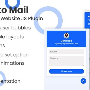 Click to mail - Direct Mail From Website JavaScript Plugin