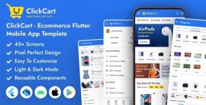 Clickcart flutter ecommerce mobile app template codermarket.jpg