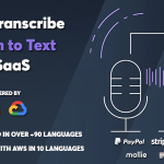 Cloud Transcribe - Speech to Text as SaaS