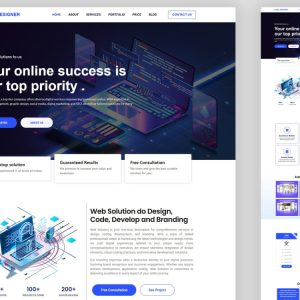 Code Designer - Creative Agency & Portfolio WordPress Theme