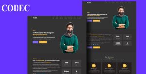 Codec personal portfolio bootstrap5 template gplpixel.jpg