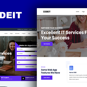 CODEIT - Technology & IT Solutions HTML5 Template
