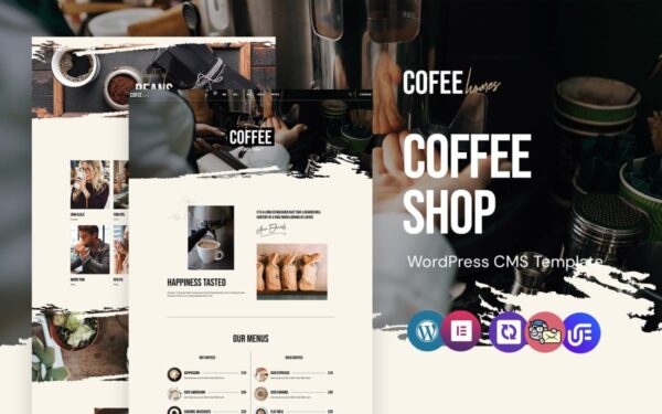 Cofeehomes - Cafe And Coffee WordPress Elementor Theme - Image 1