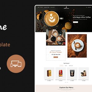CoffeeZone Multipurpose E-commerce Shopify Template