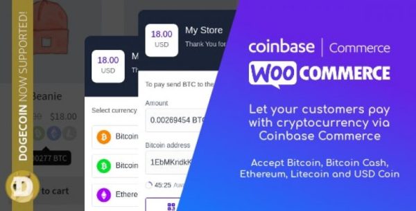 Coinbase Commerce for WooCommerce - Image 1