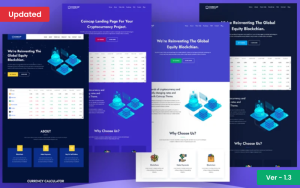 Coincap cryptocurrency ico landing page wordpress theme.png