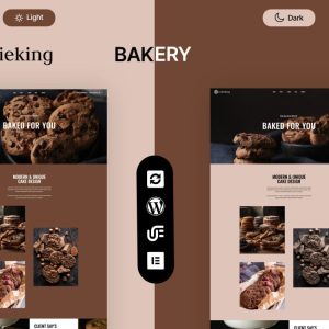 Cokieking - Bakery And Cookies Multipurpose WordPress Theme