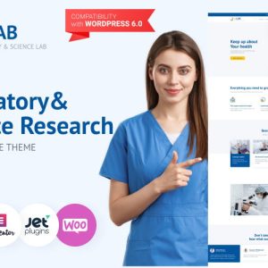 CoLab - Laboratory & Science Research WordPress Theme