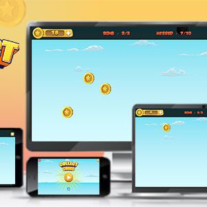 Collect Coins ( Construct | C3P | CAPX | HTML5 ) Endless Mini Game