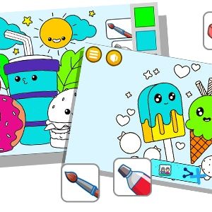 Color Time for Kid - HTML5 Game - Construct 3
