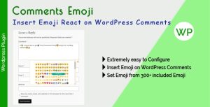 Comments emoji insert emoji react on wordpress comments gplpixel.jpg