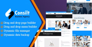 Consilt multi purpose business and consulting website cms codermarket.png