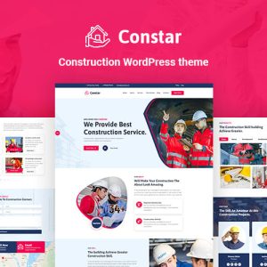 Constar - Construction Responsive WordPress theme