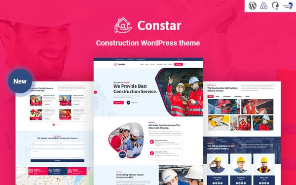 Constar - Construction Responsive WordPress theme - Image 1